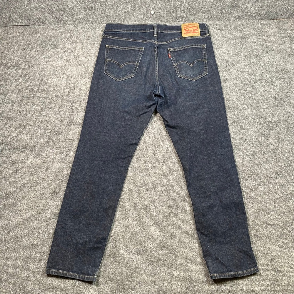 Levis 541 Athletic Taper Jeans Mens 34x32 Dark Wash Indigo Denim Pants
